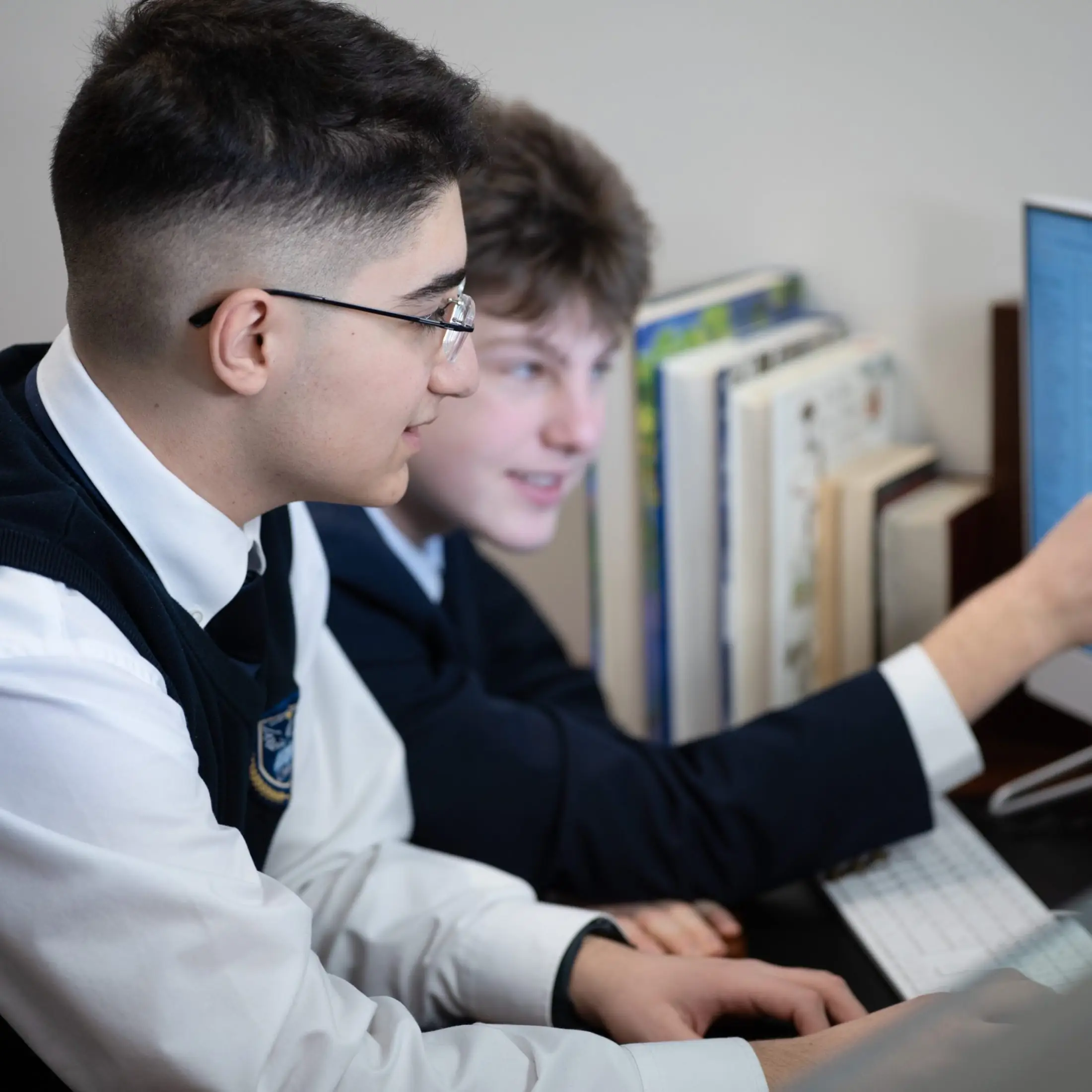 Students in classroom